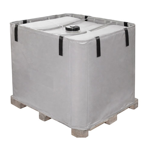 Греющий жакет НПГЕ 3000/t=90 (ЭЧЕ-3000/t=90), силик-ая стеклоткань, с капиллярным термостатом для еврокуба