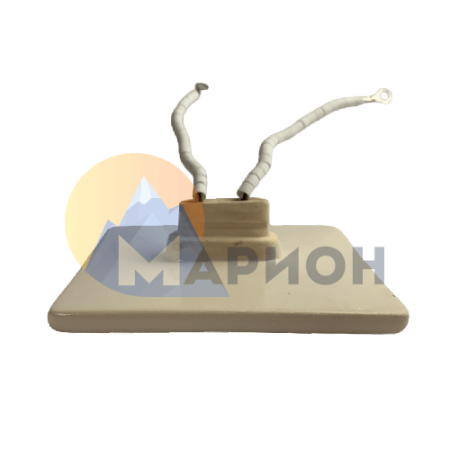Нагреватель керамический «прямой» 0.25 кВт, 230 В, 122х122 мм
